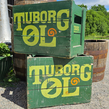 Begagnade ölbackar, Tuborg 6st